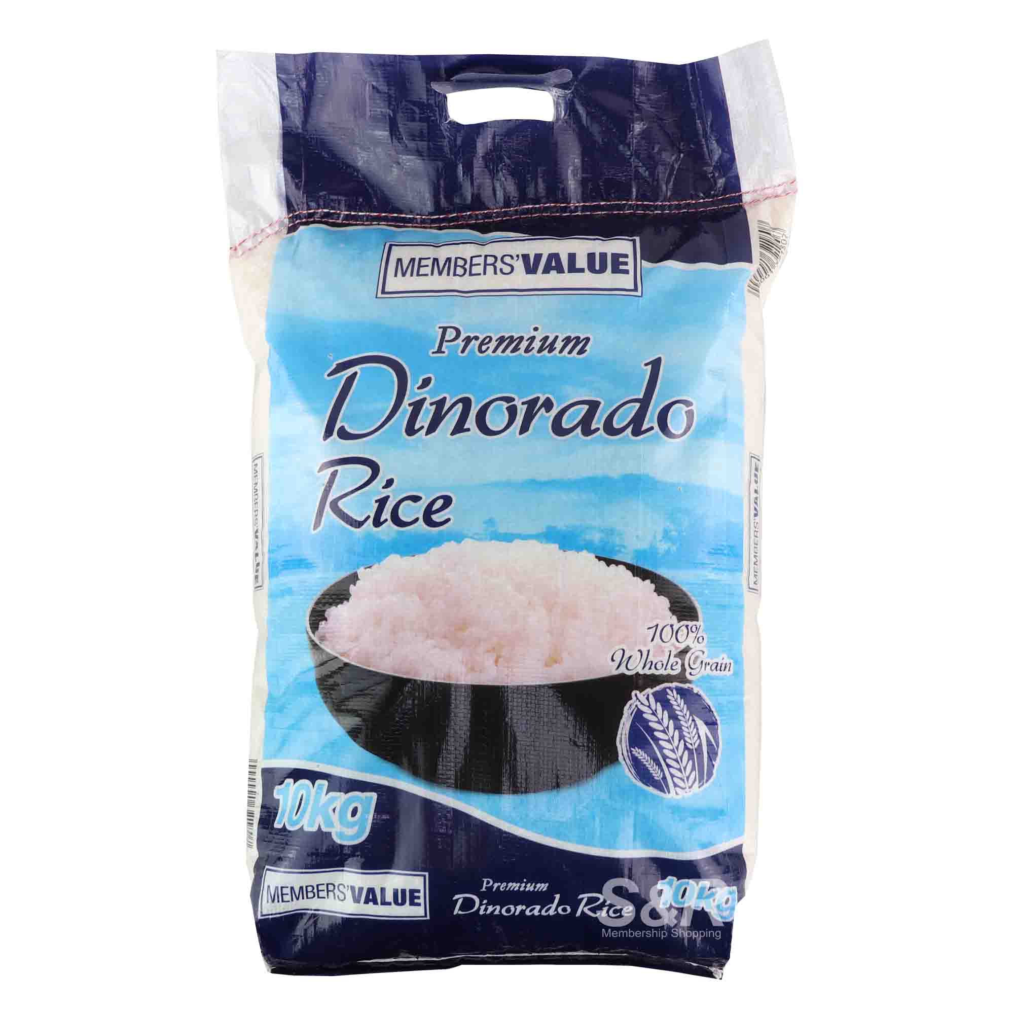 Members' Value Dinorado Premium 100% Whole Grain Rice 10kg